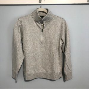 Grey Quarter-zip